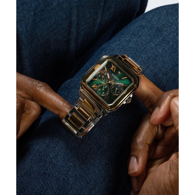 Guess Quarzuhr Quarz-Analoguhr Integrity silber(Image 6)