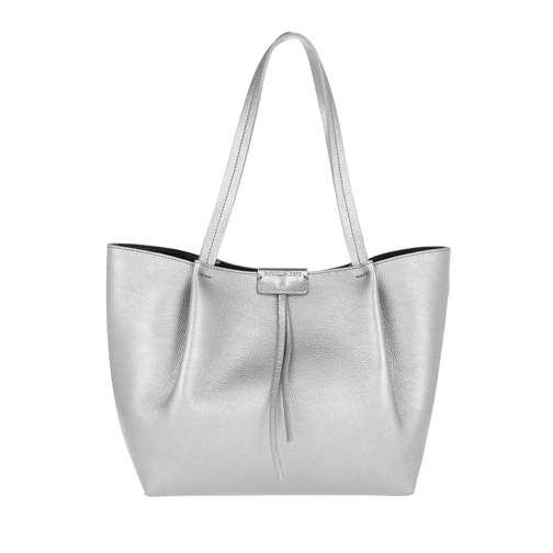 Patrizia Pepe Shopping Bag Winter Silver Boodschappentas