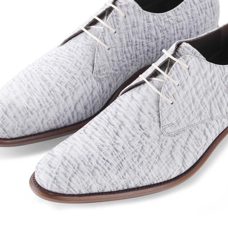 Van Bommel Chaussures à lacets Schnürschuhe aus Leder blau(Image 3)