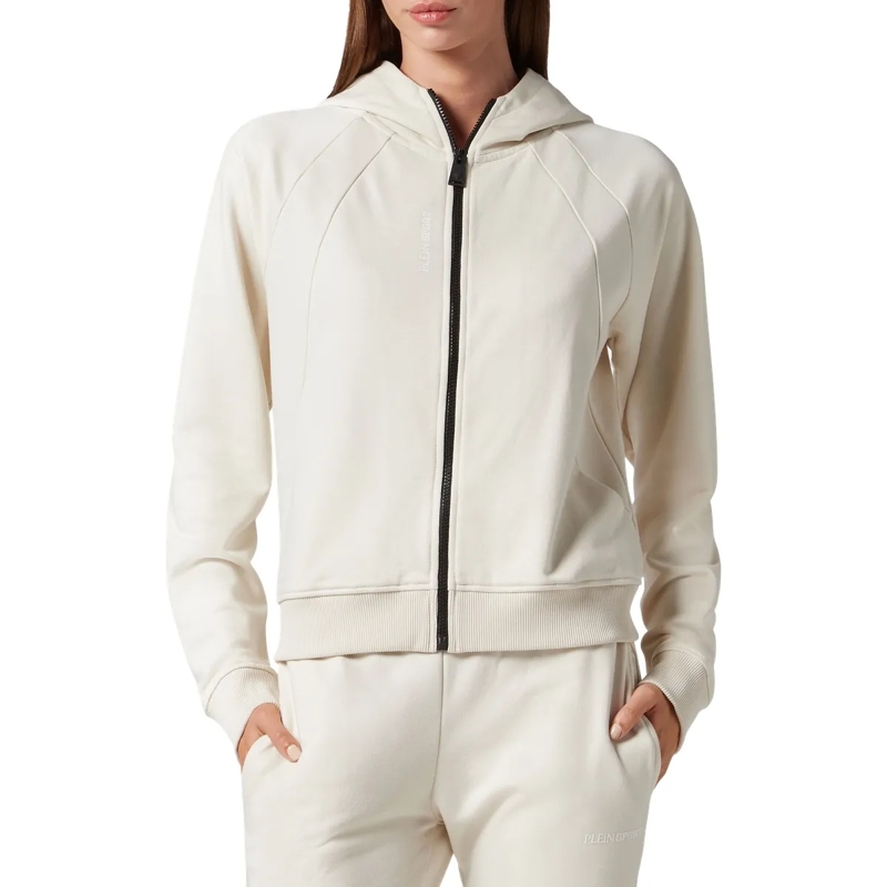Plein Sport Daunenjacke Sweatjacke Mit Kapuze beige(Image 3)