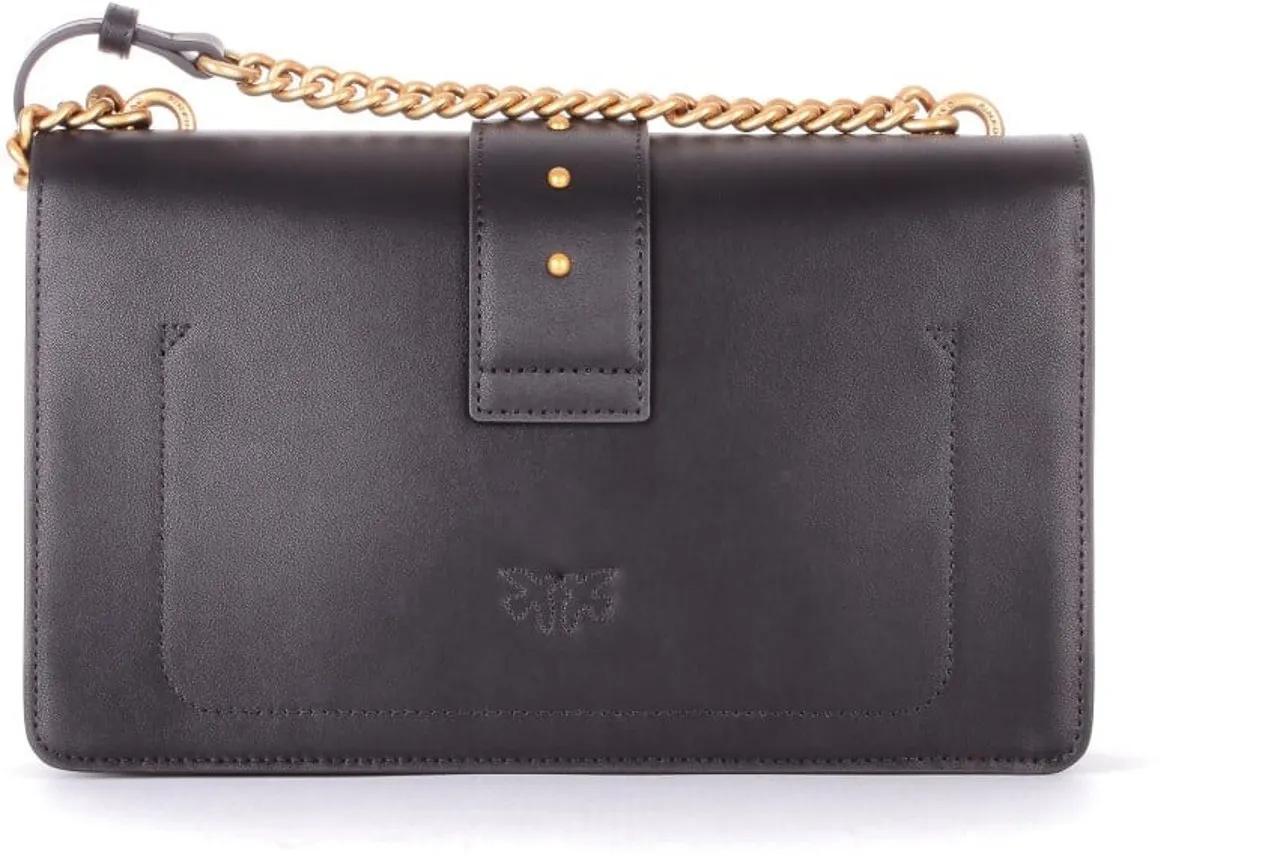 pinko Crossbody bags Nero Gold in zwart