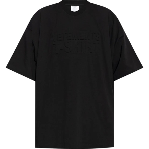 Vetements T-Shirts Vetements T-shirts and Polos Black schwarz