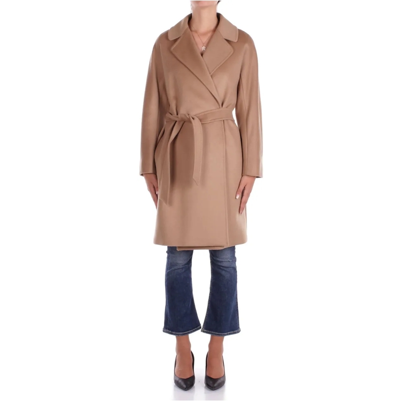 Max Mara Veste de transition Coats Camel beige