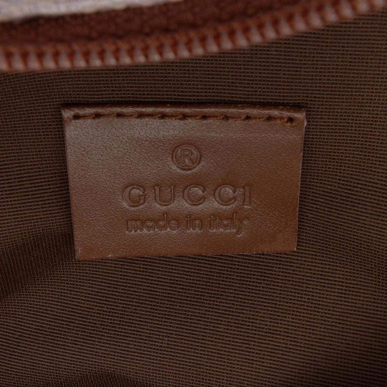 Thumbnail - Gucci Hobo Bags - GG Canvas Shoulder Bag - Gr. unisize - in Orange - für Damen