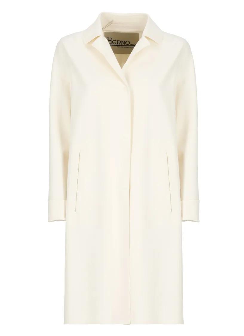 Thumbnail - Herno - Ivory First-Act Coat - Größe 44 - beige