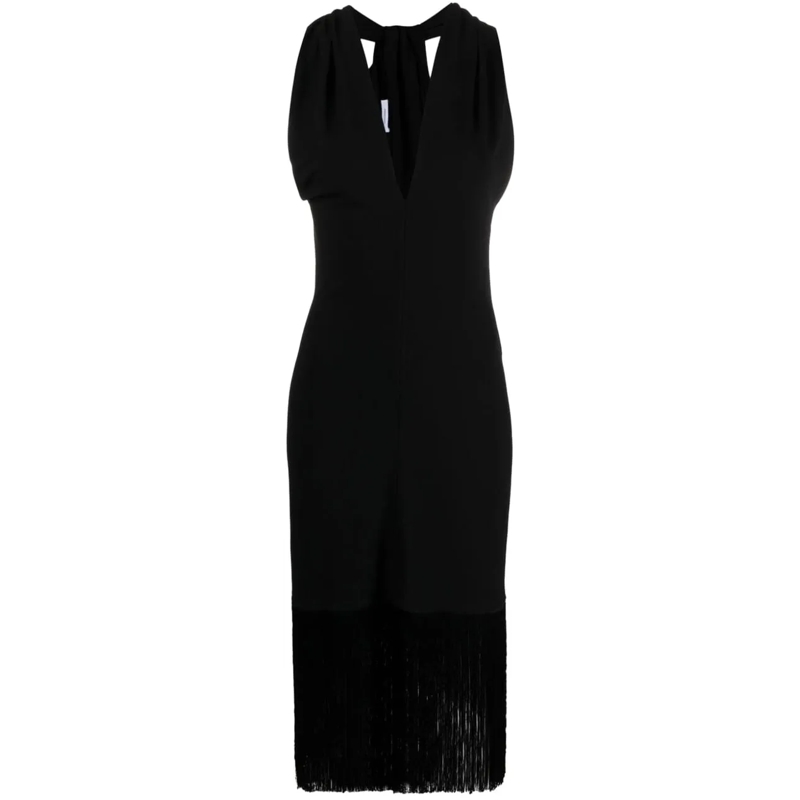 Salvatore Ferragamo Robe midi Dresses Black schwarz