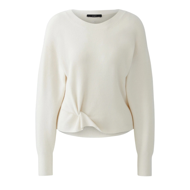Oui Pullover Pullover offwhite