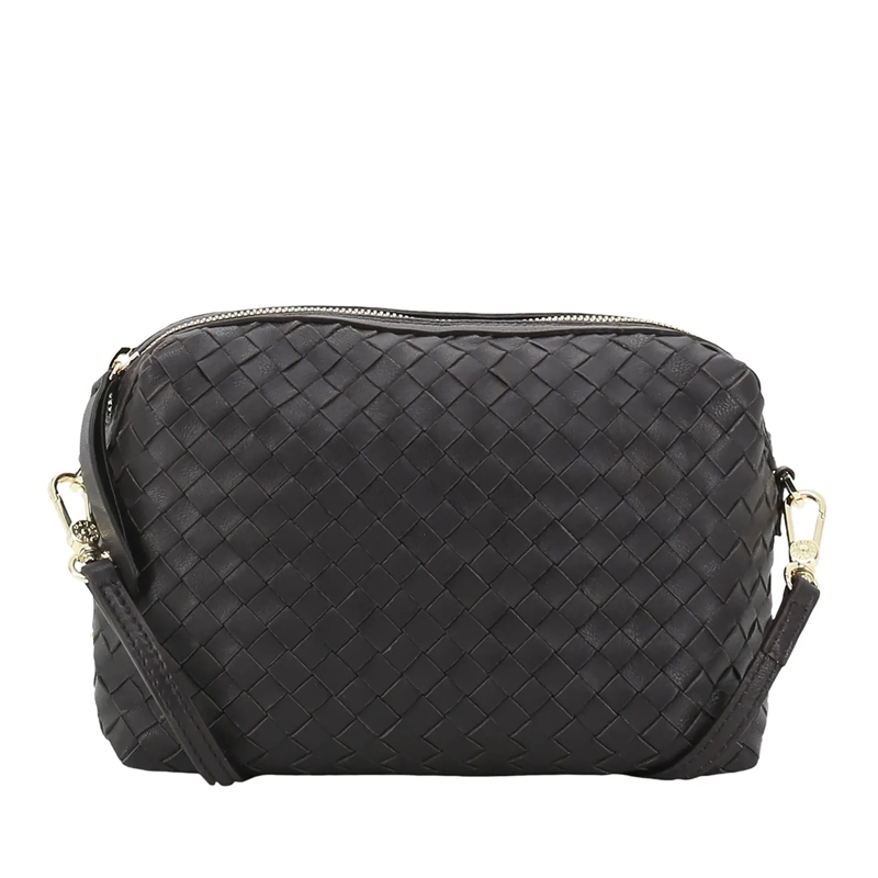 Abro Crossbody Bag Umh�ngetasche KAIA dunkel-braun