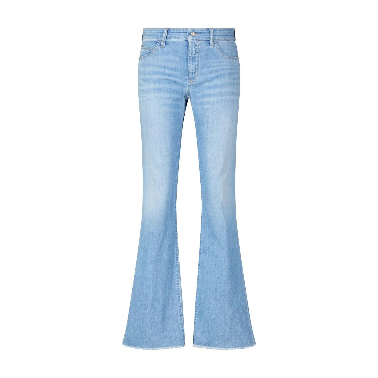 Thumbnail - Cambio - Flared Jeans Paris aus Baumwolle - Größe 44/33 - blau