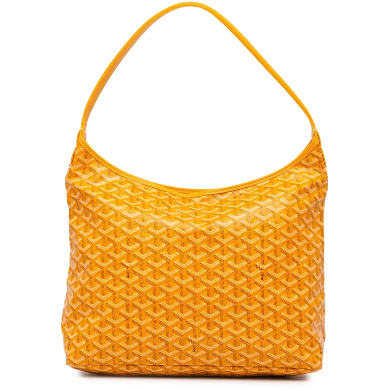 GOYARD Schultertasche Goyardine Boheme Hobo gelb