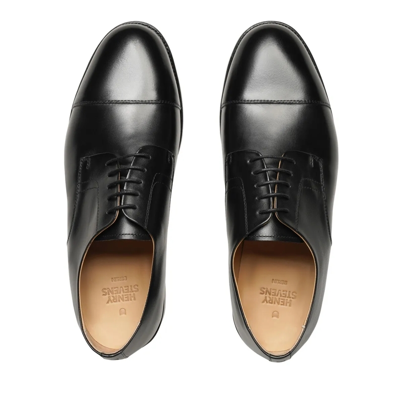 Henry Stevens Schnürschuhe Schnürer Jones CD schwarz(Image 4)