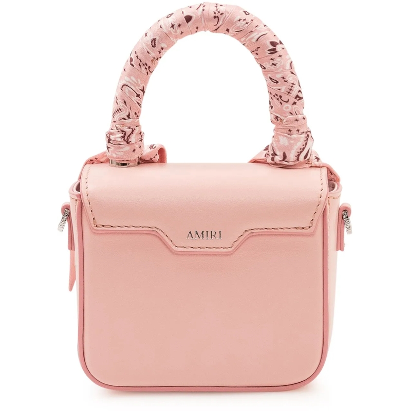 Amiri Sac à bandoulière Borsa Nano MA con Foulard rose(Image 4)