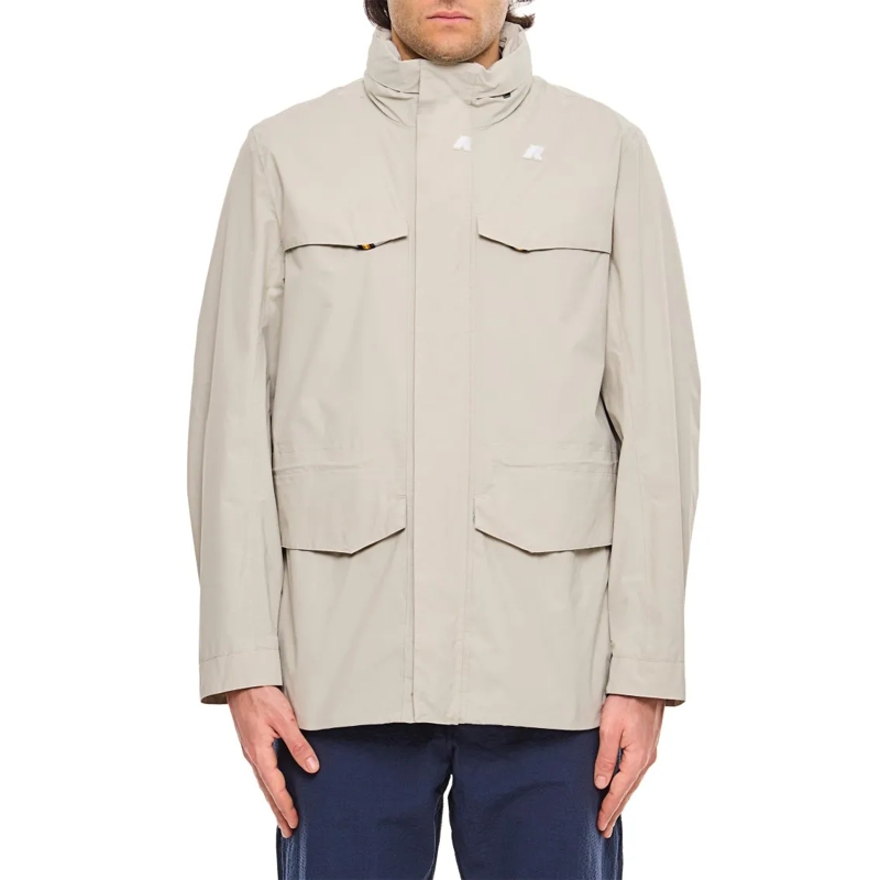 K-Way  Manuel Ottoman Jacket Neutrals
