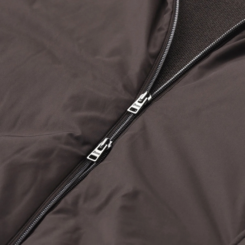 Herno Vest Leichte Jacke aus Baumwolle braun(Image 3)