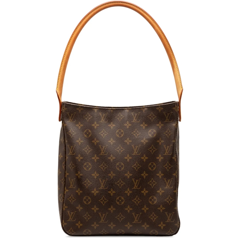 Louis Vuitton Schultertasche Monogram Looping GM braun