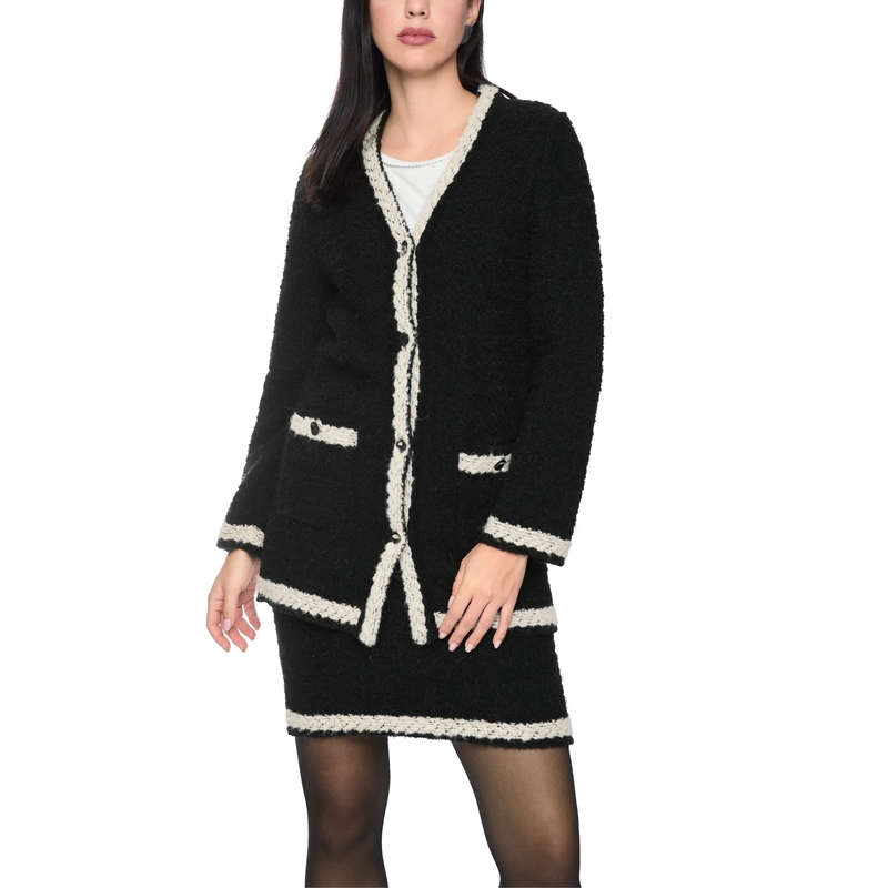 Marc Cain Übergangsjacke Cardigan black new(Image 7)
