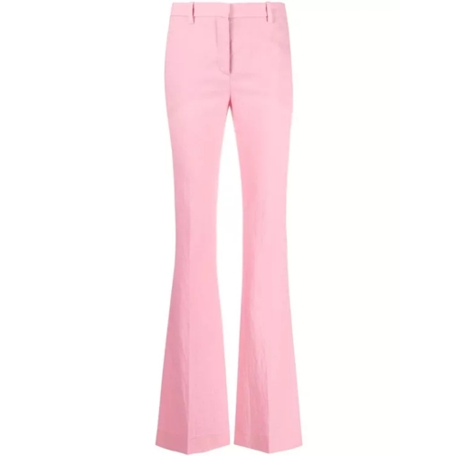 Versace Pink Allover Jacquard Pants Pink 