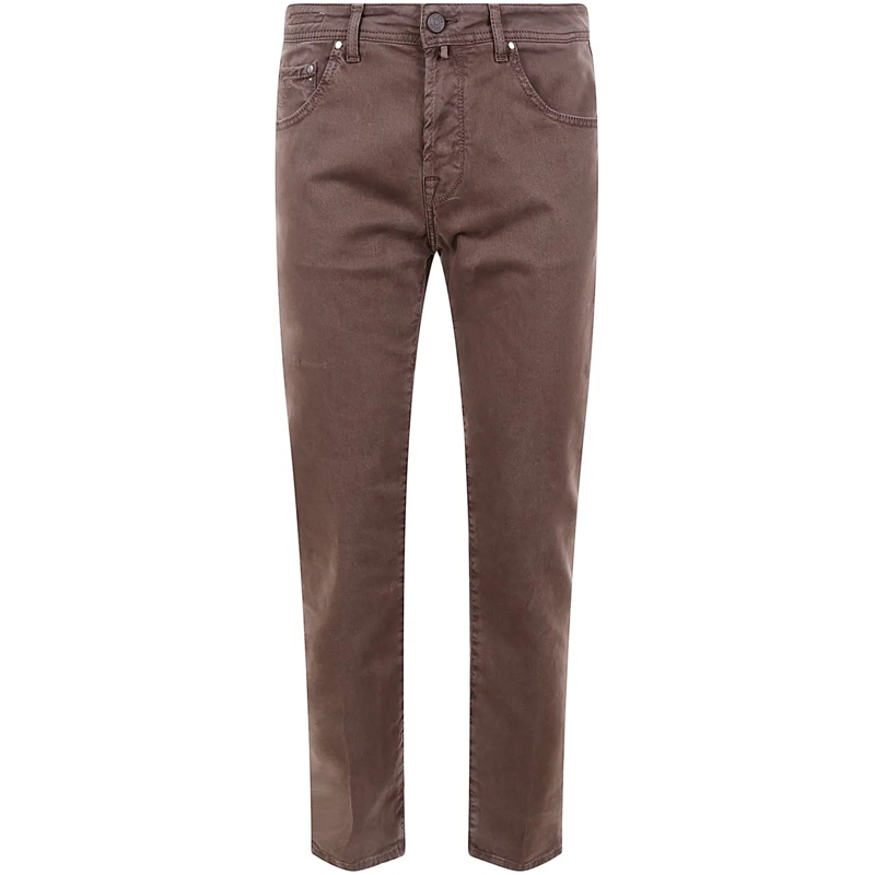 Jacob Cohen Jeans à jambe droite Jeans Brown braun
