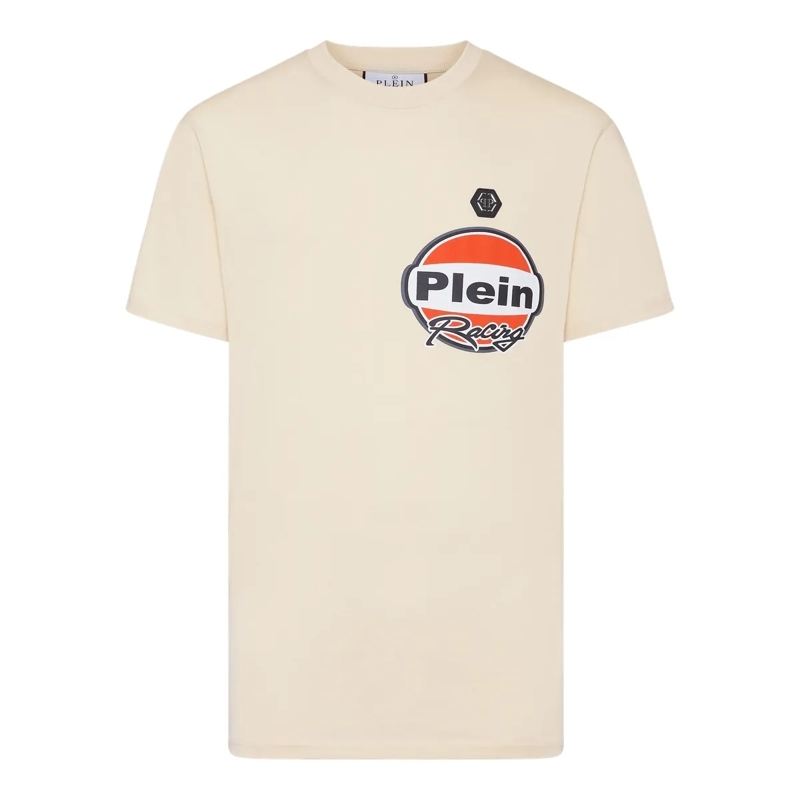 Philipp Plein T-Shirt T-Shirt Racing beige(Image 11)