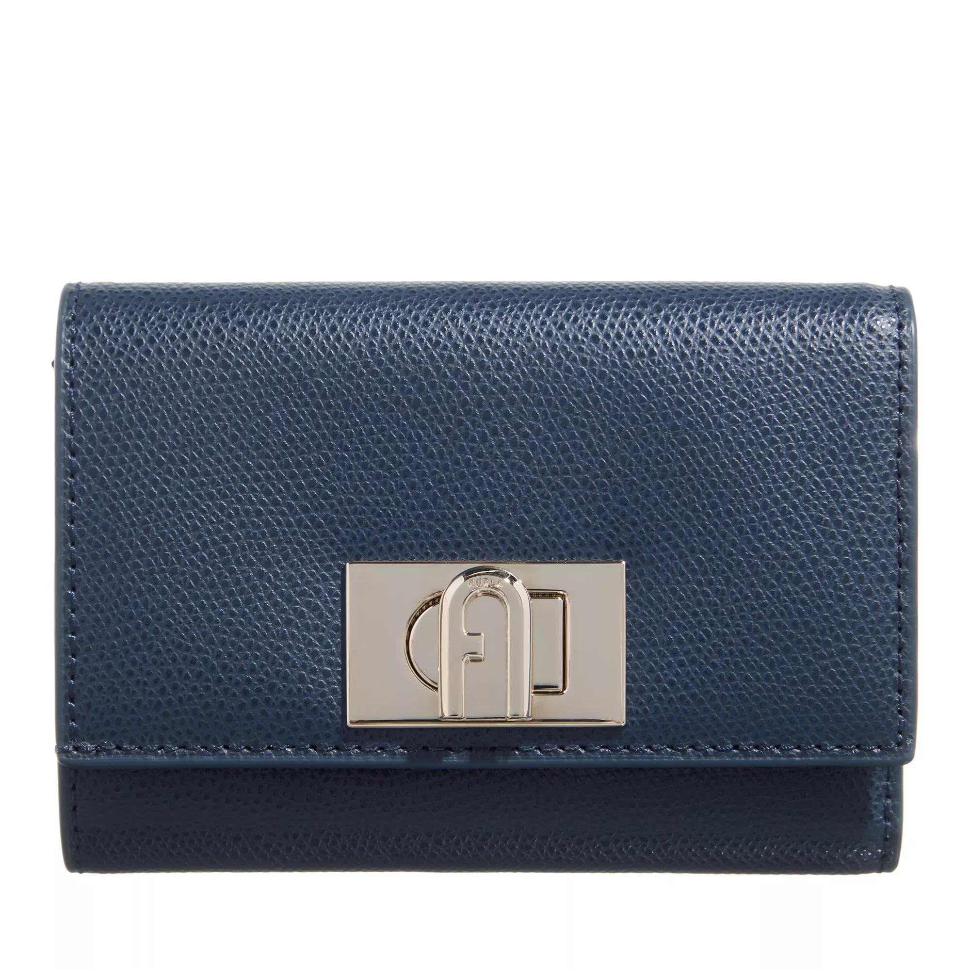 Furla Portemonnaie - Furla 1927 M Compact Wallet - Gr. unisize - in Blau - für Damen