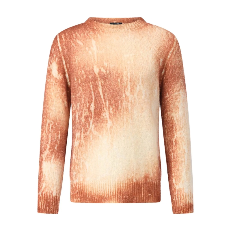 CALIBAN Pullover Strickpullover mit Kaschmir orange(Image 2)