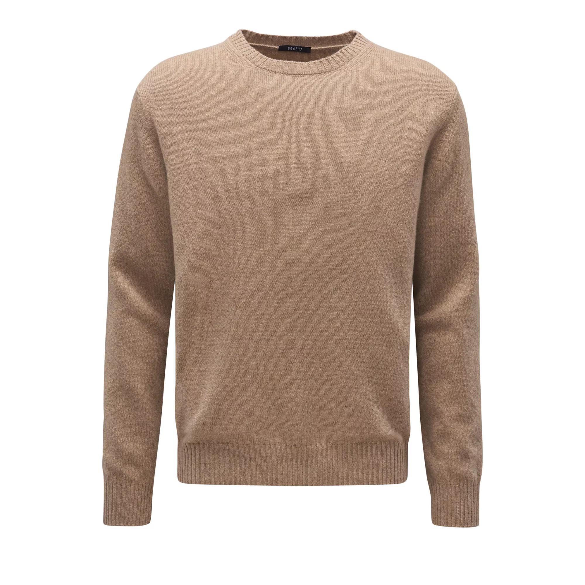 04651 - Cashmere Crew - Größe M - beige