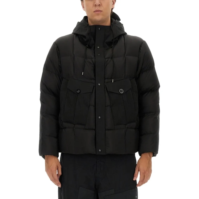 Ten C Doudoune Tempest Combo Jacket Black
