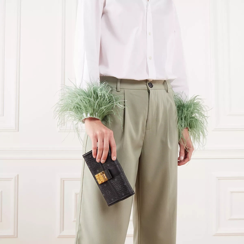 MCM Sac à bandoulière Tracy Vi Woc Lrg Bk Black(Image 5)