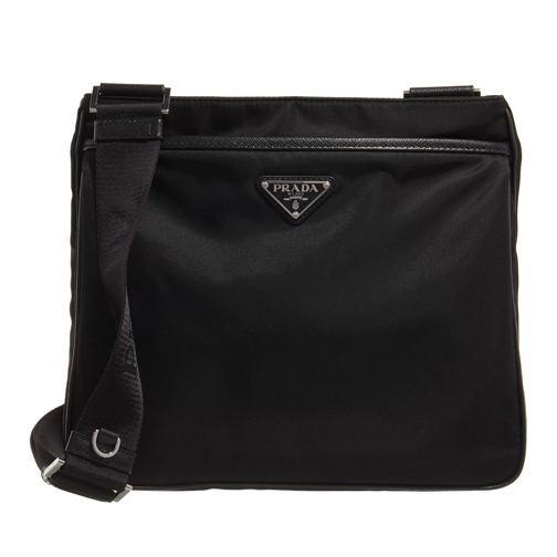 Prada Crossbody Bag Re-Nylon Saffiano Shoulder Black