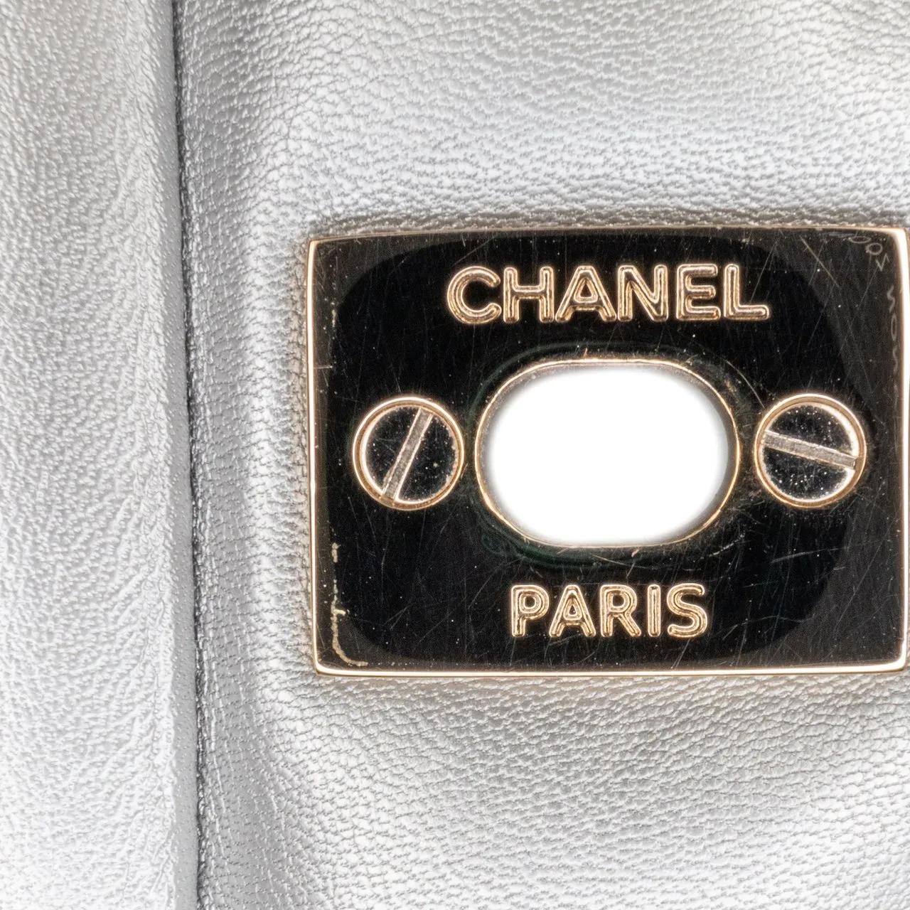 Chanel Hobo bags 2016-2017 Medium Classic Nylon Cat Emoticon Double in wit