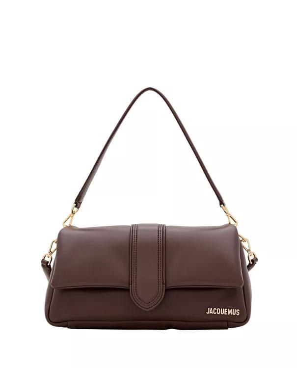 Jacquemus Shopper - Le Bambimou Leather Shoulder Bag - Gr. unisize - in Braun - für Damen