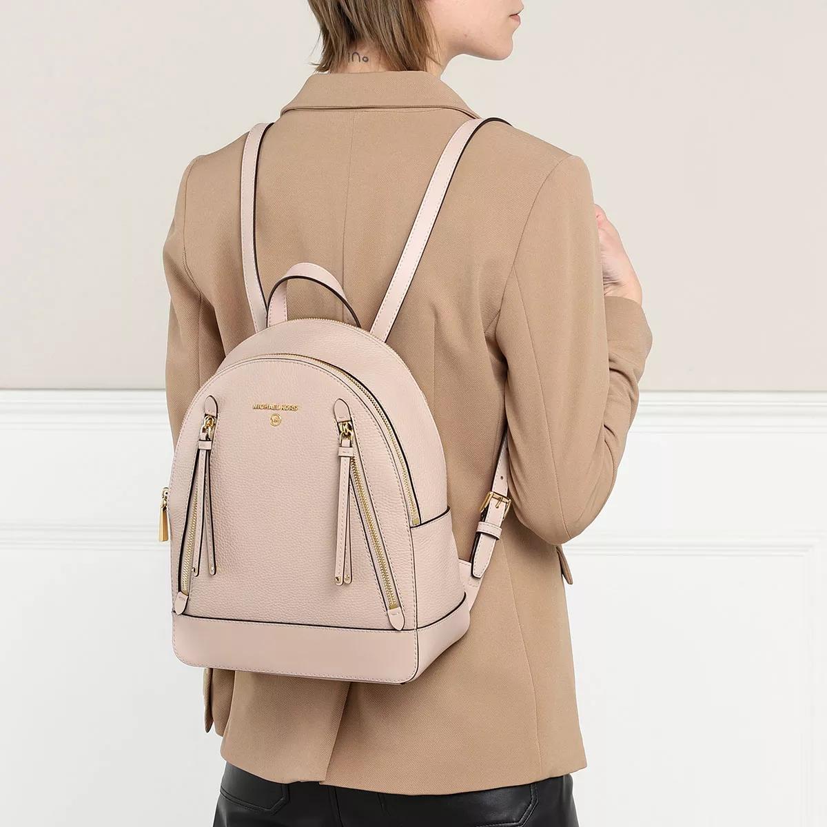 Michael kors pink on sale backpack with flowers