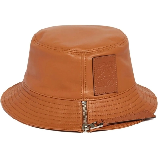 Loewe Mütze Loewe Leather Fisherman Hat schwarz