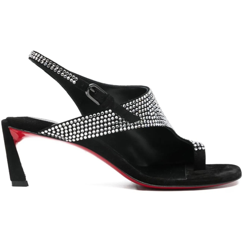 Christian Louboutin Sandalen Sandals Black schwarz