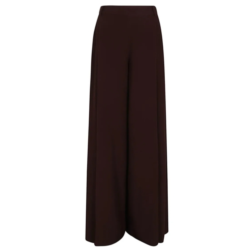 Ermanno Scervino  Viscose Knit Trousers Brown