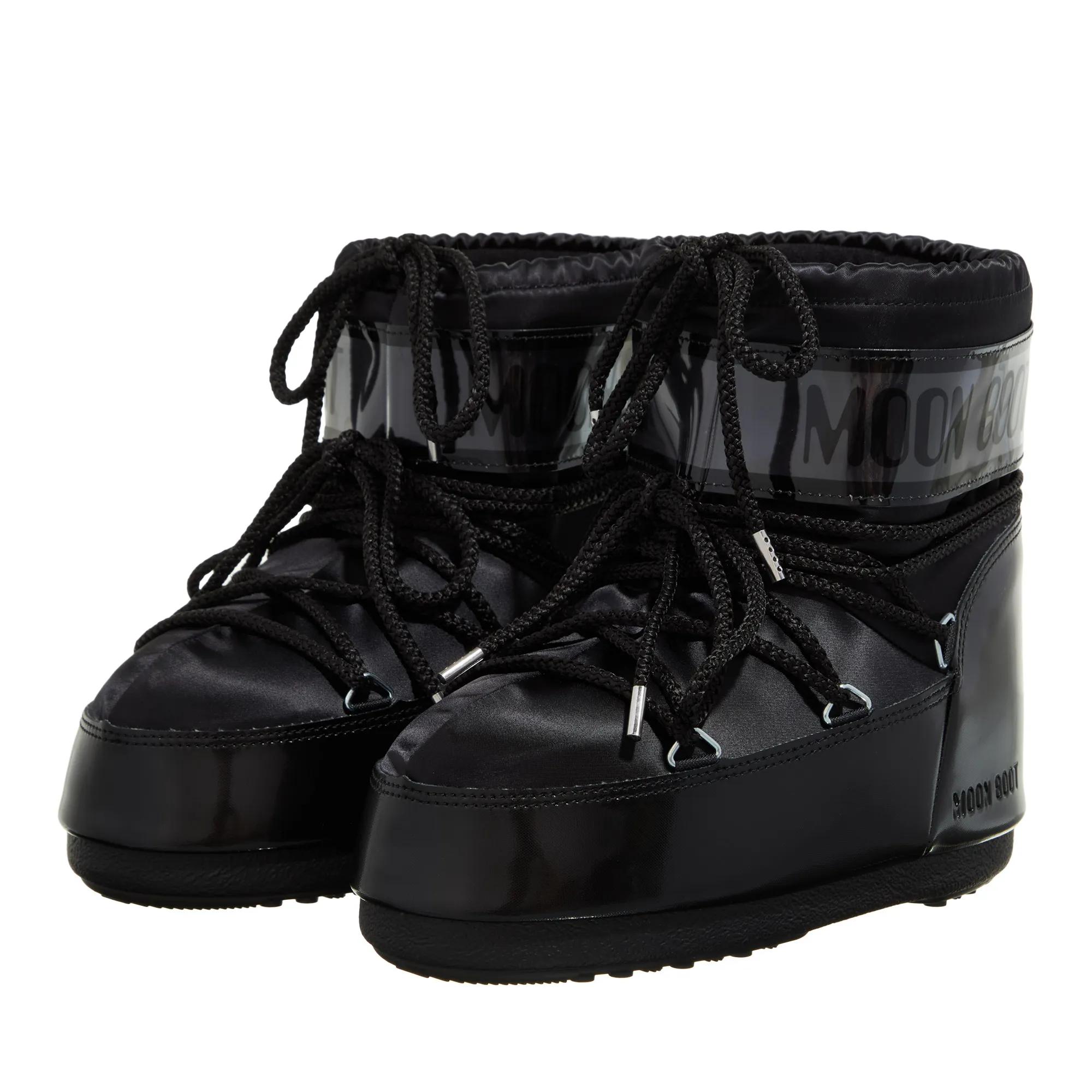 Moonboot Mb Icon Low Glance Black Winter Boot