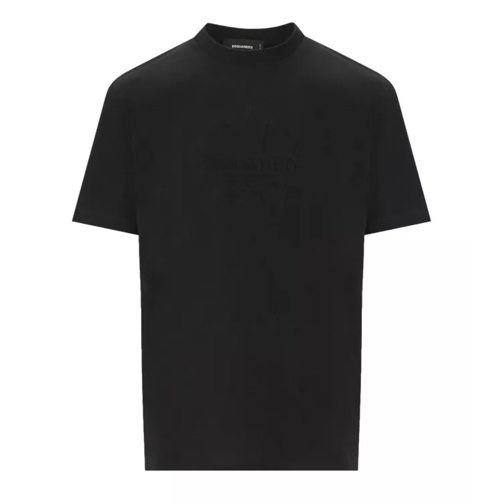 Dsquared2 Regular Fit Black T-Shirt Black 