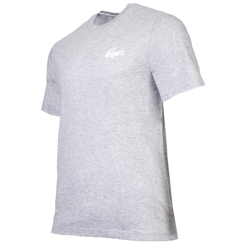 Lacoste Hemd Lacoste LACOSTE Herren T-Shirt - Loungewear, Rundh grau(Image 3)