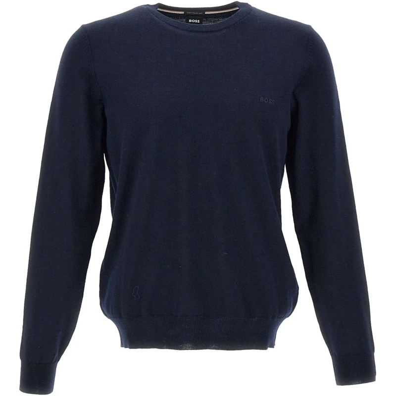 Hugo Sweatshirt Boss Sweaters Blue blau