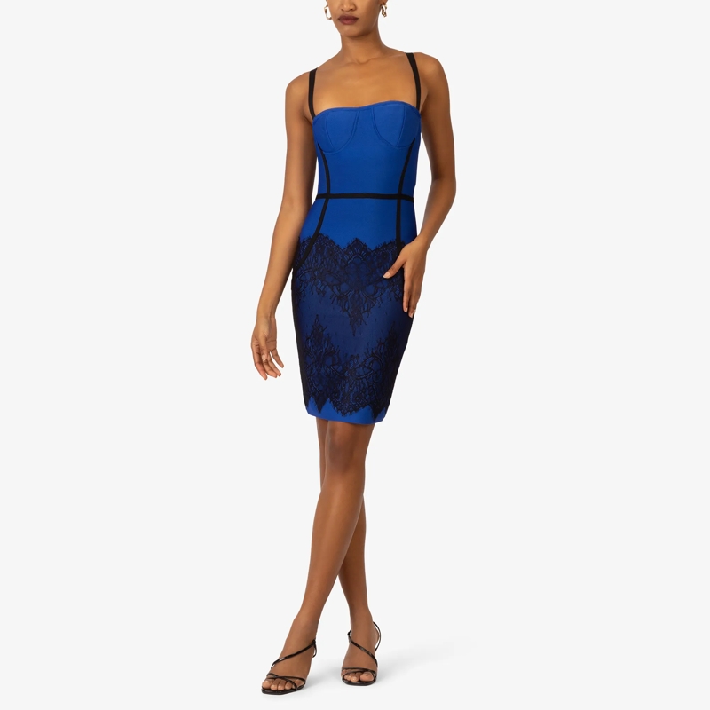 Kraimod Midikleid Bandagekleid blau(Image 2)