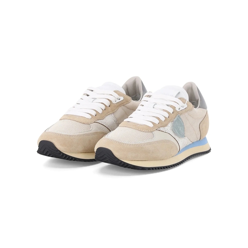 Philippe Model Schnürschuhe Sneaker Blville Low beige