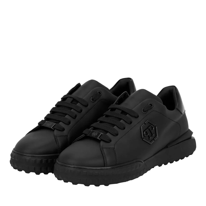 Philipp Plein Low-Top-Sneaker Lo-Top Turnschuhe Hexagon schwarz(Image 3)