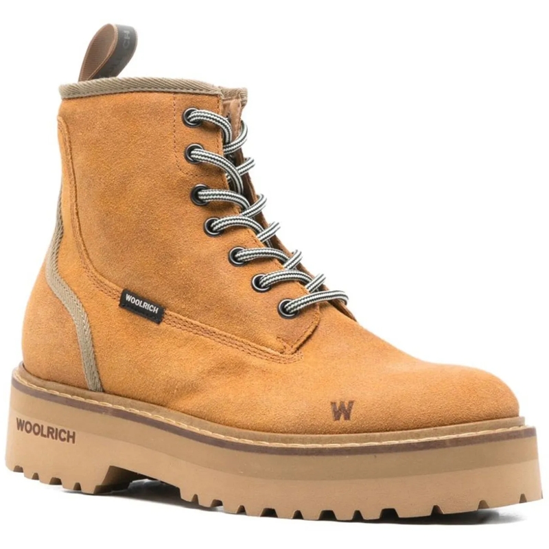 Woolrich Bottes Boots Leather Brown braun