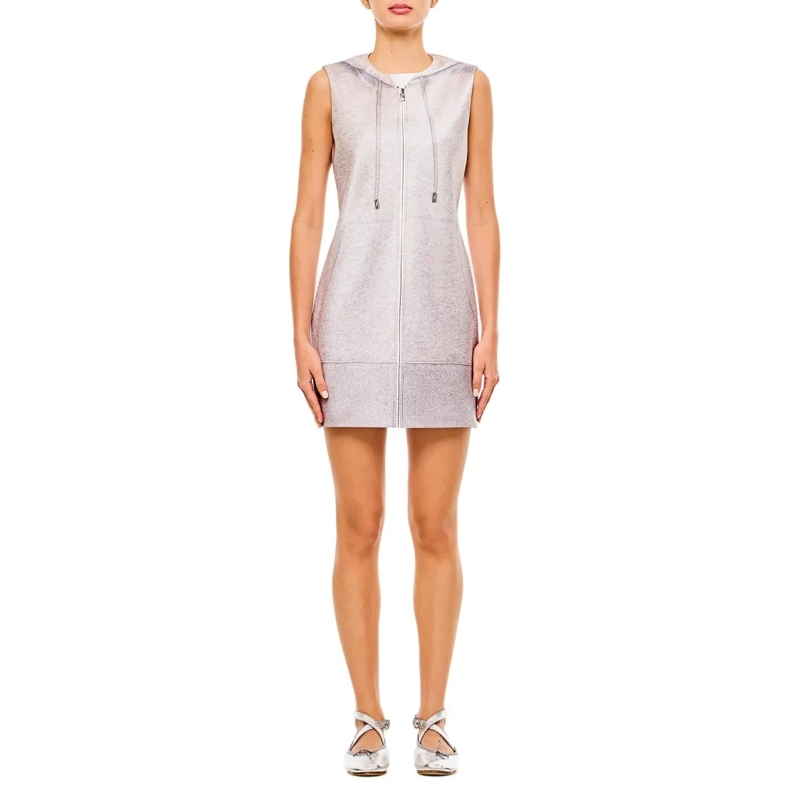 J.W.Anderson Mini-robe Grey Sleeveless Grey Mini Dress Grey