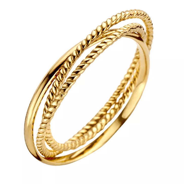 Gold 2025 trinity ring