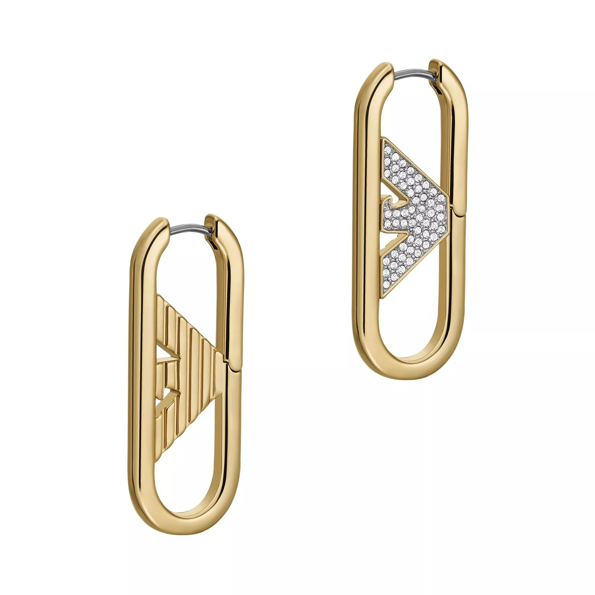 Emporio armani hoop on sale earrings