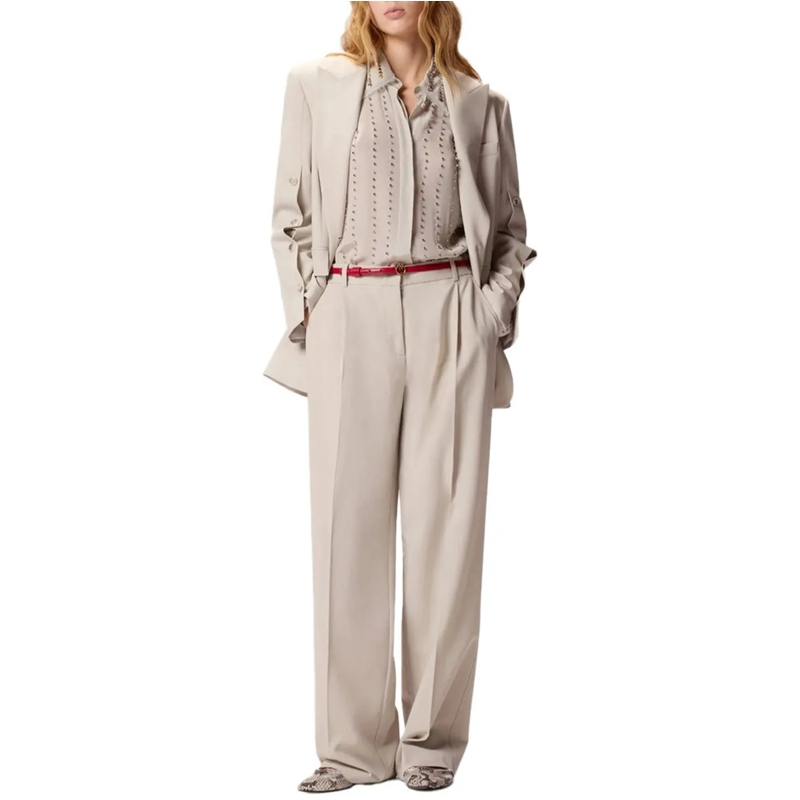 Pinko Pantalon Trousers Gray grau(Image 3)