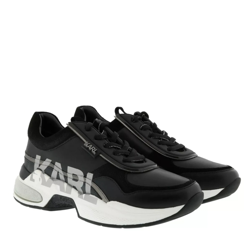 Karl Lagerfeld Ventura Lazare Logo Leather Black Low-Top Sneaker