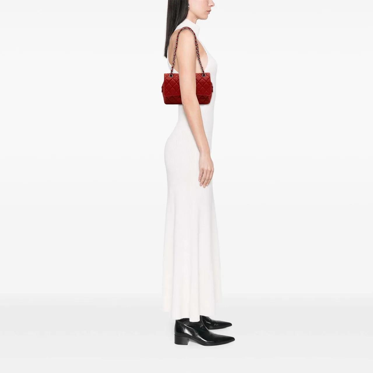 Thumbnail - Chanel Hobo Bags - Medium Quilted Caviar Easy Flap - Gr. unisize - in Orange - für Damen