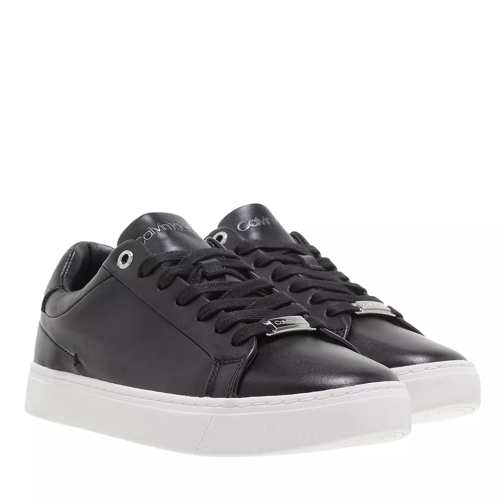 Calvin Klein Cupsole Lace Up Black Low-Top Sneaker